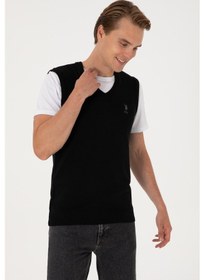 Resim U.s. Polo Assn. Erkek Siyah Süveter 50316843-vr046 Siyah 
