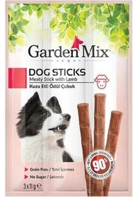 Resim Garden Mix Kuzu Etli Stick Köpek Ödül Maması 1 Adet 3x11 Gr 