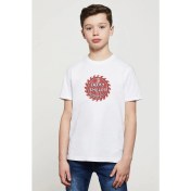 Resim Qivi A Series Of Unfortunate Events Lucky Smells Lumber Mill Baskılı Unisex Çocuk Beyaz Sweatshi 
