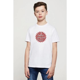 Resim Qivi A Series Of Unfortunate Events Lucky Smells Lumber Mill Baskılı Unisex Çocuk Beyaz Sweatshi 