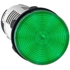 Resim Xb7ev03mp - Yuvarlak Pilot Işığı Ø 22 - Yeşil - Entegre Led - 230 V - Vida Kelepç Terminali 