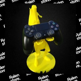 Resim Ralen Muz Temalı Ps5 Gamepad Dualsense Stand Tekli | 17CM | Sarı ( Yüksek Kalite 3D Baskı Pla ) 