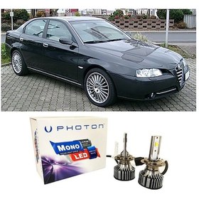Resim Alfa Romeo 166 Led Xenon Uzun Far Ampulü Hb3 Mono Yeni Seri Beyaz 