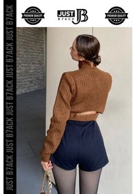 Resim Just B7ack Peluştayt Toparlayıcı Korse Etkili Rahat Şık Sıcak Tutan İçi Peluş Termal Ten Görünümlü Tayt Çorap Siyah 