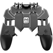 Resim Ak66-w11 + Pugb Mobil Oyun Denetleyicisi Yangın Pubg Mobil Joystick Gamepad Metal L1r1 Shooter Joystick I 