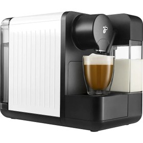 Resim Tchibo Cafissimo milk soft rose kapsül kahve makinesi 612635, Su tankı 1,2 l, Süt tankı 400 ml, İçecek türü: Espresso Café Crema, Uzun Kahve, Cappuccino, Latte, Pembe - Beyaz 