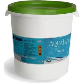 Resim 90'lık Toz Klor 10 Kg Aqualife 