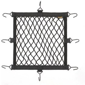 Resim Xindoker Mtr003a Motosiklet Kaskı Depolama Ağı - Esnek Poliester Kumaş, Metal Kanca İle Uygun Ve Boşluk Tasarrufu Sağlar 