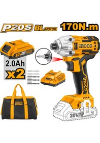 Resim Ingco ING-CIRLI2002 Li-ion Akülü Vidalama Kömürsüz 1/4 20V 2.0AH 