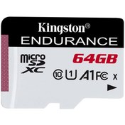 Resim Kingston SDCE-64GB 64GB microSDXC Endurance 95R-30W C10 A1 UHS-I Card Only Hafıza Kartı Diğer