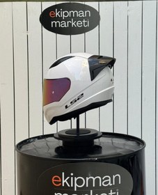 Resim LS2 Rapid 2 Beyaz Full Face Kask 