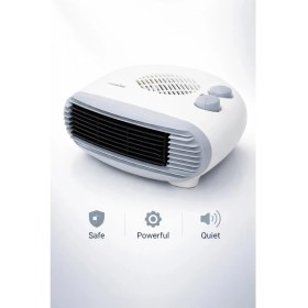 Resim K-Yonlineticaret Fanlı Isıtıcı 2000W: Yaz Kış Modlu Elektrikli Soba Ofis ve Ev Tipi Isıtma 