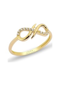 Resim Çgk Kuyumculuk Sonsuzluk Altın Yüzük Yaldız 