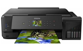 Resim Epson L7180 A3 Yazıcı-Tarayıcı-Fotokopi Renkli Mürekkep Tanklı Yazıcı Dubleks WI-FI Ethernet (5 RENK) 