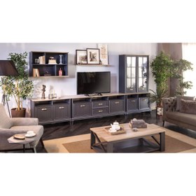 Resim Kelebek Angelic Dark Tv Alt Ünite 175 Cm 