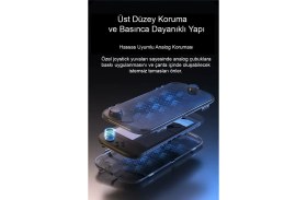 Resim Teknoroket Nintendo Switch 2 Şok Emici Sert Koruma Kabuğu – 360 Derece Tam Koruma 