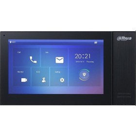 Resim Dahua VTH2421FB-P 7" TFT LCD Dokunmatik Ekran Çok Yönlü Mikrofon Villa Tipi Intercom İç Ünite 