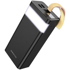 Resim Borofone BJ18A 30000 mAh Powerbank Çift USB Çıkışlı Dijital Göstergeli Lambalı Taşınabilir Şarj 