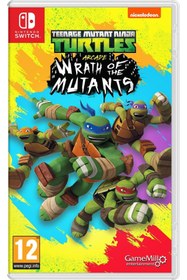 Resim Nintendo TMNT Ninja Turtles Arcade Wrath of the Mutants Switch 