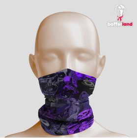 Resim bofferland Motosiklet Buff Bandana - Rüzgar Geçirmez Unisex Nefes Alabilir Kumaş Outdoor Bisiklet Kamp 62 