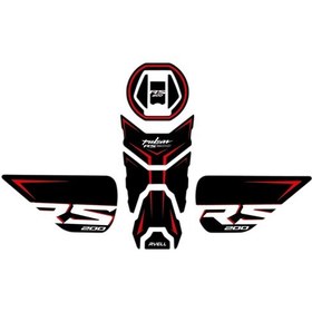 Resim Rvell Bajaj Pulsar Rs200 Uyumlu Tank Pad Set 002 1.Resim 