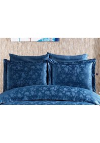 Resim Rita Bambu Jakar Kumaş Indigo Ikili Oksford 60x80 Cm Yastık Kılıfı-1333 Çok Renkli 