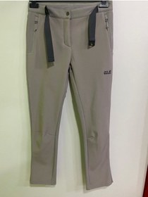 Resim Jack Wolfskin Slim Winter Woman Pantalon Seagull 