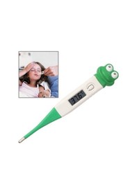 Resim Rogfer Bebek İçin Dijital Suya Dayanıklı Esnek Prob Lcd Ekran Elektronik Klinik Termometre 