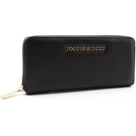 Resim Rocco Barocco P.foglıo Donnac/zıp - Lady Wallet Regına Cm 20x9 Coll. Andromeda 
