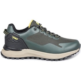 Resim Jump 29651 Yeşil - Siyah Erkek Su Geçirmez Outdoor Sneaker Spor Ayakkabı 