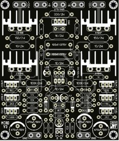 Resim 2000 Watt Stereo Çift Kanal Amfi Devresi 