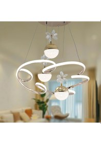 Resim Tt322-3tpl-fsr Tt Ayd. Bulut Fransız Sarıkaplama 3 Renk Led Avize Rosegold 