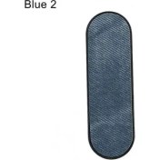 Resim GongtuShop Blue2 Stili Evrensel Parmak Yüzük Tutucu Telefon Yüzük Deri Cep Telefonu Için Kablosuz Şarj Kavrama Standı Çok Bantlı Akıllı Geri Etiket (Yurt Dışından) 