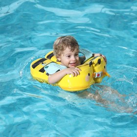 Resim Mambobaby Katlanabilir Göğüs Destekli Yüzme Simidi - Kurbağa 