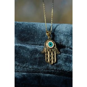 Resim 14 Ayar Altın Meryem Ana Eli Dikiz Süsü 