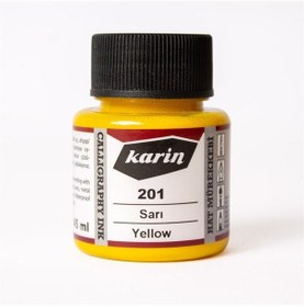 Resim Karin Hat Mürekkebi 45 ml. 201 Sarı 