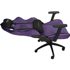 Resim XMAX Mor Kadife Kumaş Gaming Oyuncu Koltuğu 120 kg Taşır Ergonomik Tasarım ile Konforlu Destek 