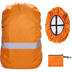 Resim Mufunye Yansıtıcı Dağcılık Sırt Çantası Yağmur Kılıfı Çift Tokalı Turuncu Xs 20l Çok Renkli 