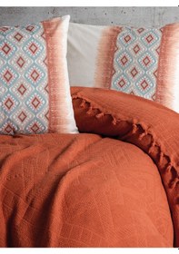 Resim Cotton Box Jakarlı Çift Kişilik Pike Takımı Papina Tarçın 