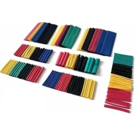 Resim AyrStore 164 Adet Shrink Boru Makaron Seti, Isı ile Daralan Kablo Koruma Seti, Çeşitli Boyutlarda 