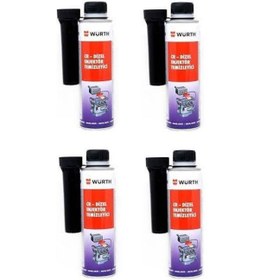 Resim Würth Dizel Enjektör Temizleyicisi 300 Ml - 4 Adet 