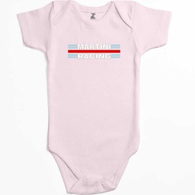 Resim Martini Racing Renkli Bebek Body Zıbın - 9-12 Ay / Pembe 