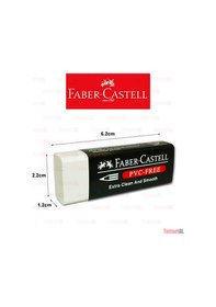 Resim Faber Castell Büyük Boy Beyaz Silgi 7085-20 - 2 Adet 