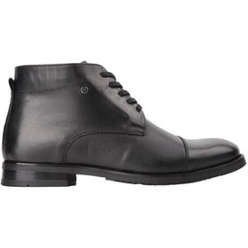 Resim MARCOMEN 20230 SIYAH DERI BOT 