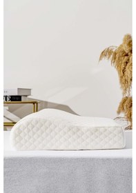 Resim Rivaistanbul Valessa Viscon Ortopedik Yastık 35x55x10 Cm Ekru 