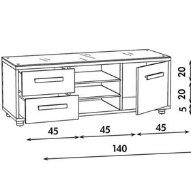 Resim Teif Achill Cf 1400 Tv Sehpası - Askı Aparatı Hediye (74911536) 