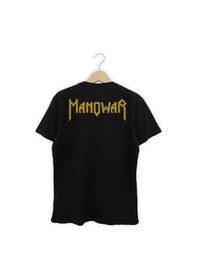 Resim Manowar Hammer Unisex Tişört Siyah 