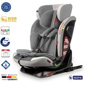 Resim Holmer Kids Multi Protect Aero Tech i-Size 9-36 KG Isofix Gri Oto Koltuğu 