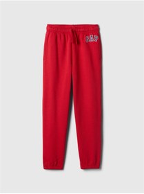 Resim GAP Logo Relaxed Jogger Erkek Çocuk Kırmızı Eşofman Altı 