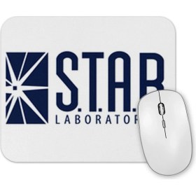 Resim Baskı Dükkanı The Flash Star Lab Mouse Pad 